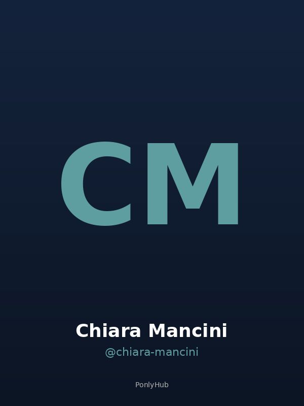 Chiara Mancini creator OnlyFans Italia ponlyhub