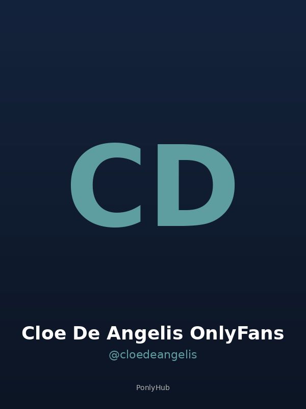 Cloe De Angelis Onlyfans creator OnlyFans Italia ponlyhub