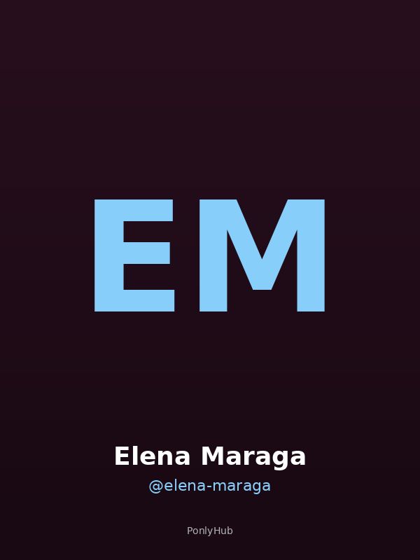 Elena Maraga creator OnlyFans Italia ponlyhub