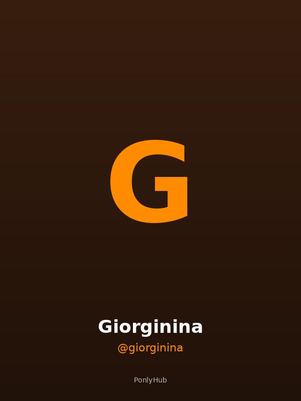 Giorginina creator OnlyFans Italia ponlyhub