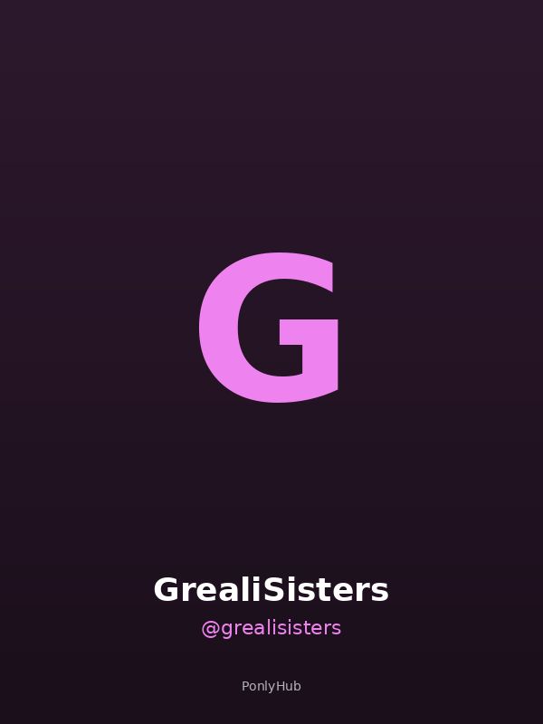Grealisisters creator OnlyFans Italia ponlyhub