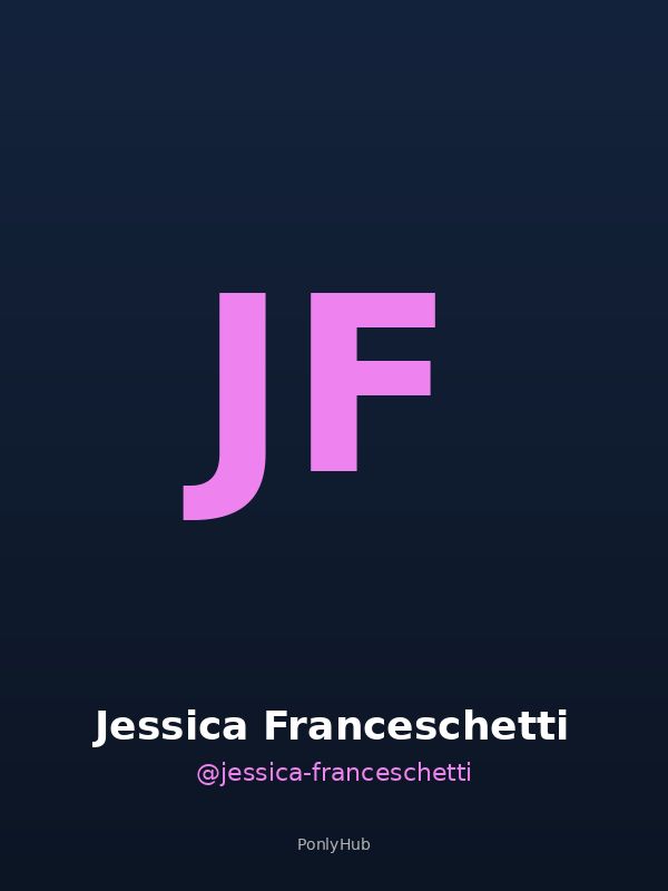Jessica Franceschetti creator OnlyFans Italia ponlyhub