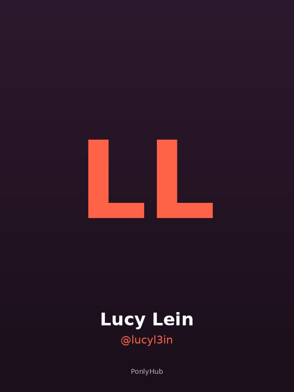 Lucy Lein creator OnlyFans Italia ponlyhub