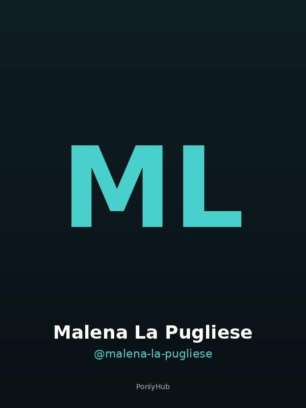 Malena (La Pugliese) — Foto esclusiva #1
