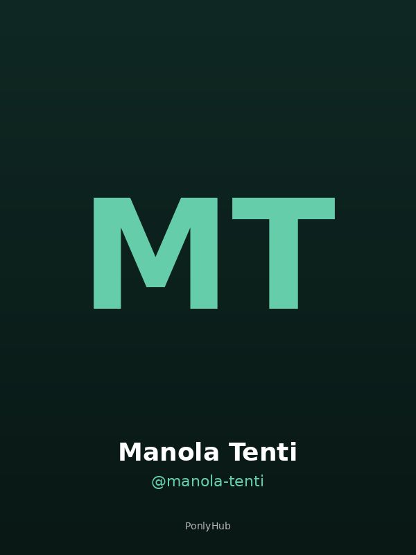 Manola Tenti creator OnlyFans Italia ponlyhub