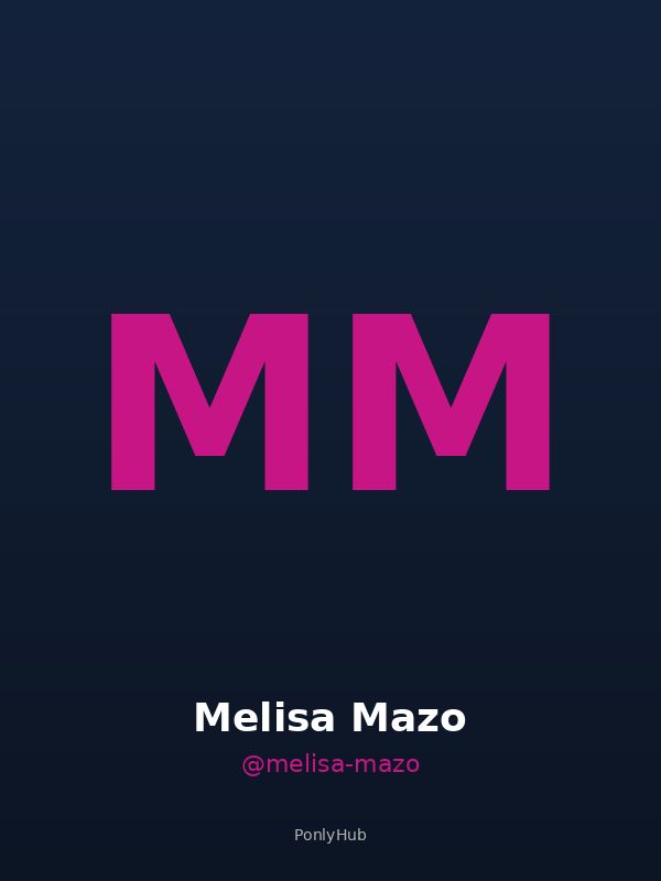 Melisa Mazo creator OnlyFans Italia ponlyhub