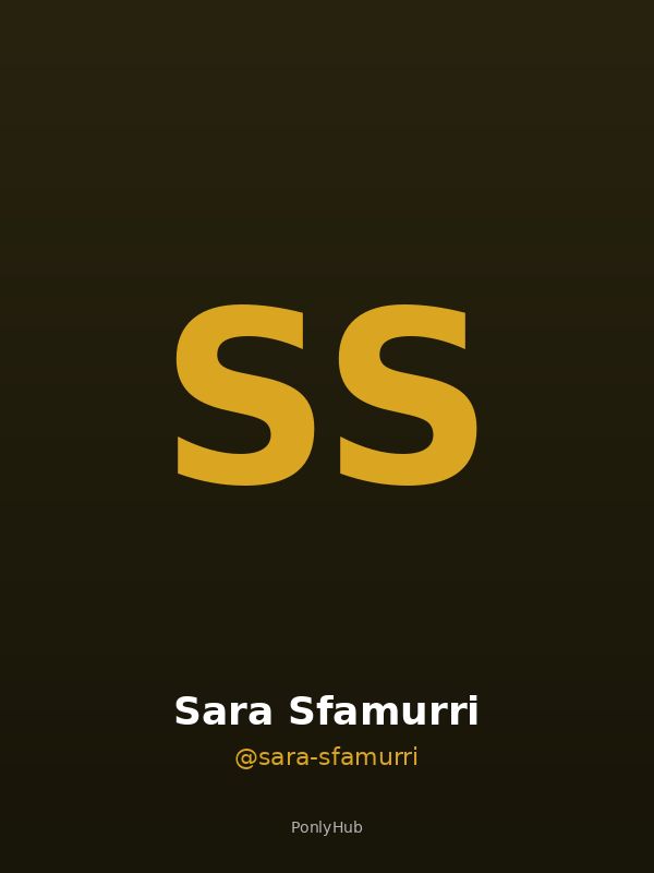 Sara Sfamurri creator OnlyFans Italia ponlyhub