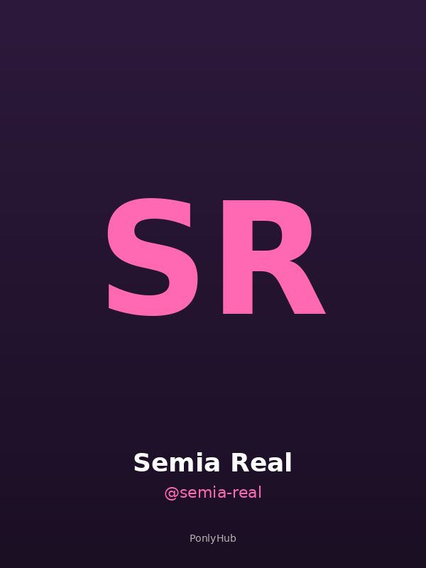 Semia Real creator OnlyFans Italia ponlyhub