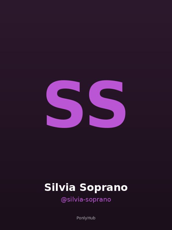 Silvia Soprano creator OnlyFans Italia ponlyhub