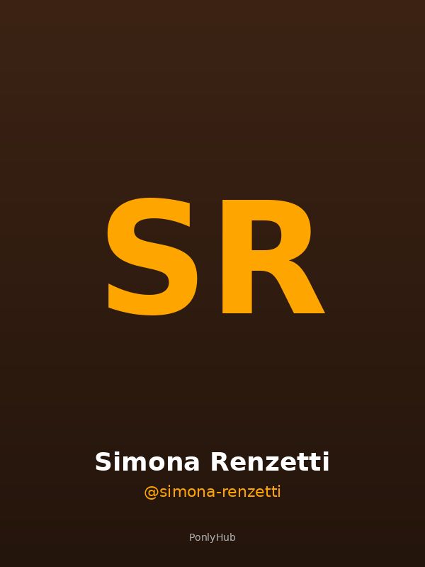 Simona Renzetti creator OnlyFans Italia ponlyhub