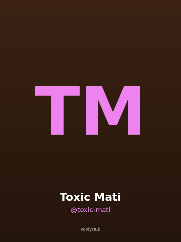 Toxic Mati creator OnlyFans Italia ponlyhub
