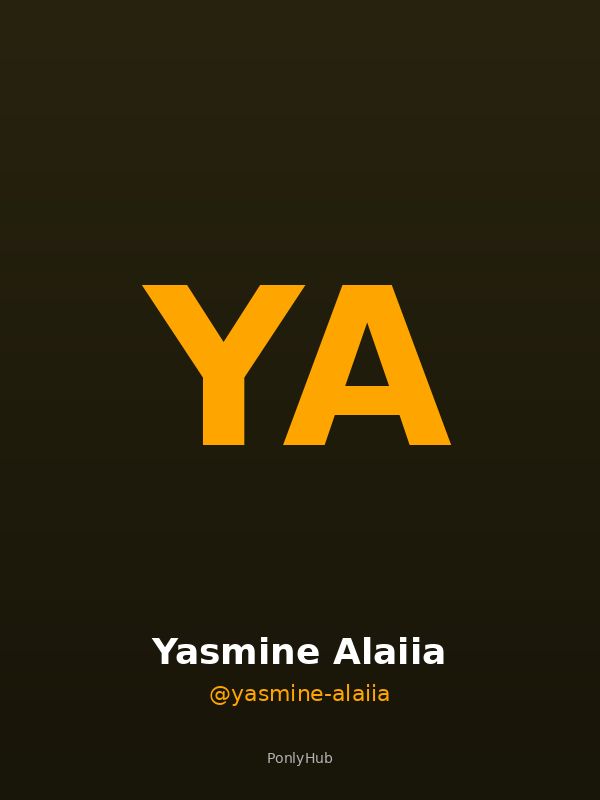 Yasmine Alaiia creator OnlyFans Italia ponlyhub