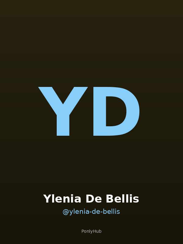 Ylenia De Bellis creator OnlyFans Italia ponlyhub